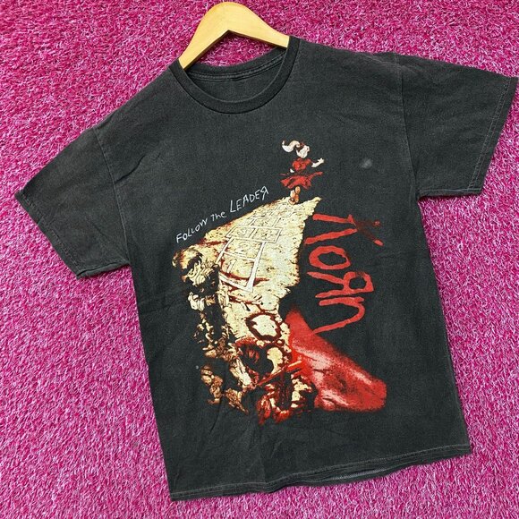 Korn Follow the leader Nu Metal band T-Shirt Small - Picture 3 of 4